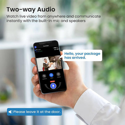 Wireless Video Doorbell Camera  1080P AI Human Detection - Detailed view