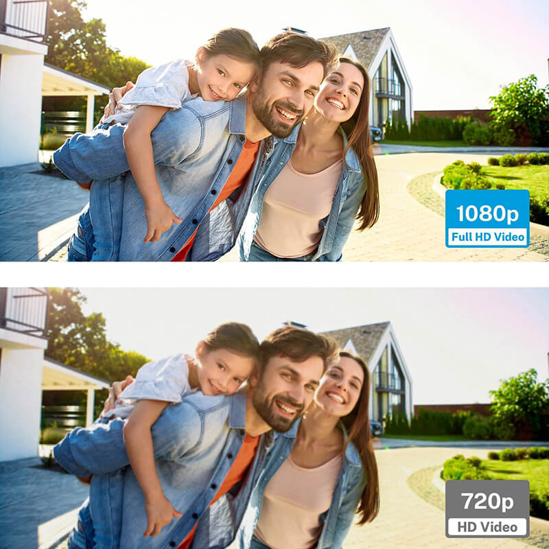 Wireless Video Doorbell Camera  1080P AI Human Detection - Product example