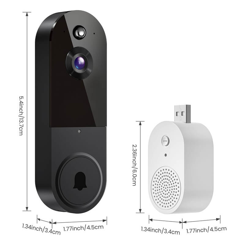 Wireless Video Doorbell Camera  1080P AI Human Detection - Product detail 7