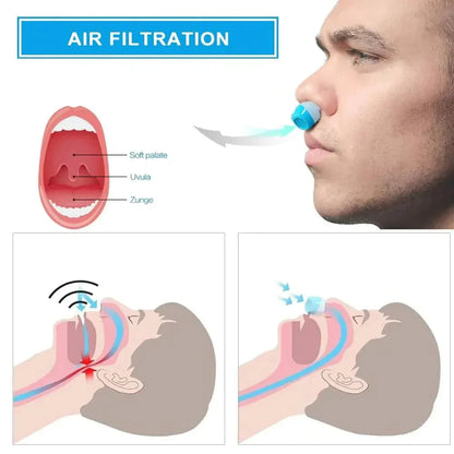 Portable Airflow Device with Micro Blower Technology and 8-Hour Battery, Travel Sleep Support