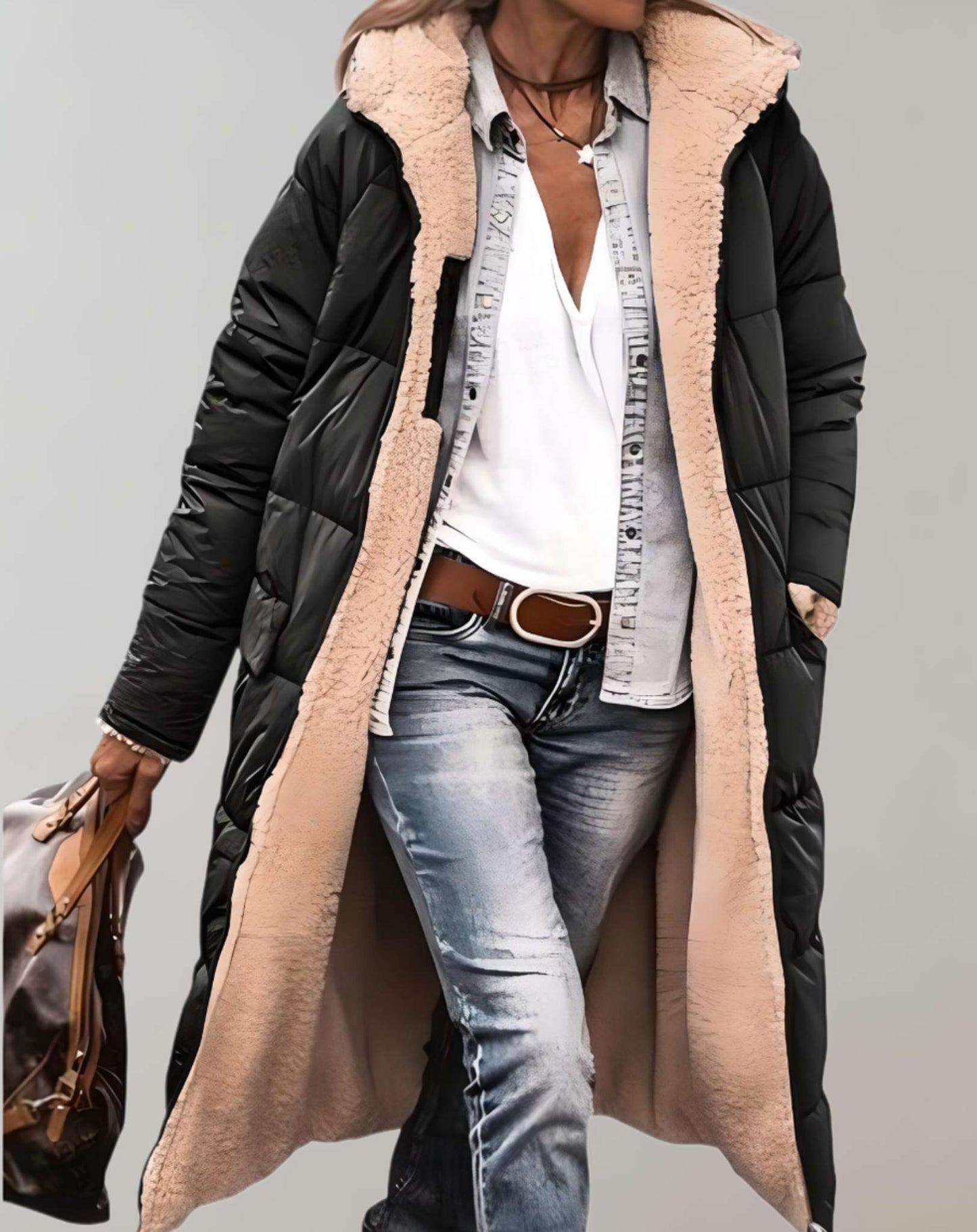 Luna Quilted Full-Length Puffer