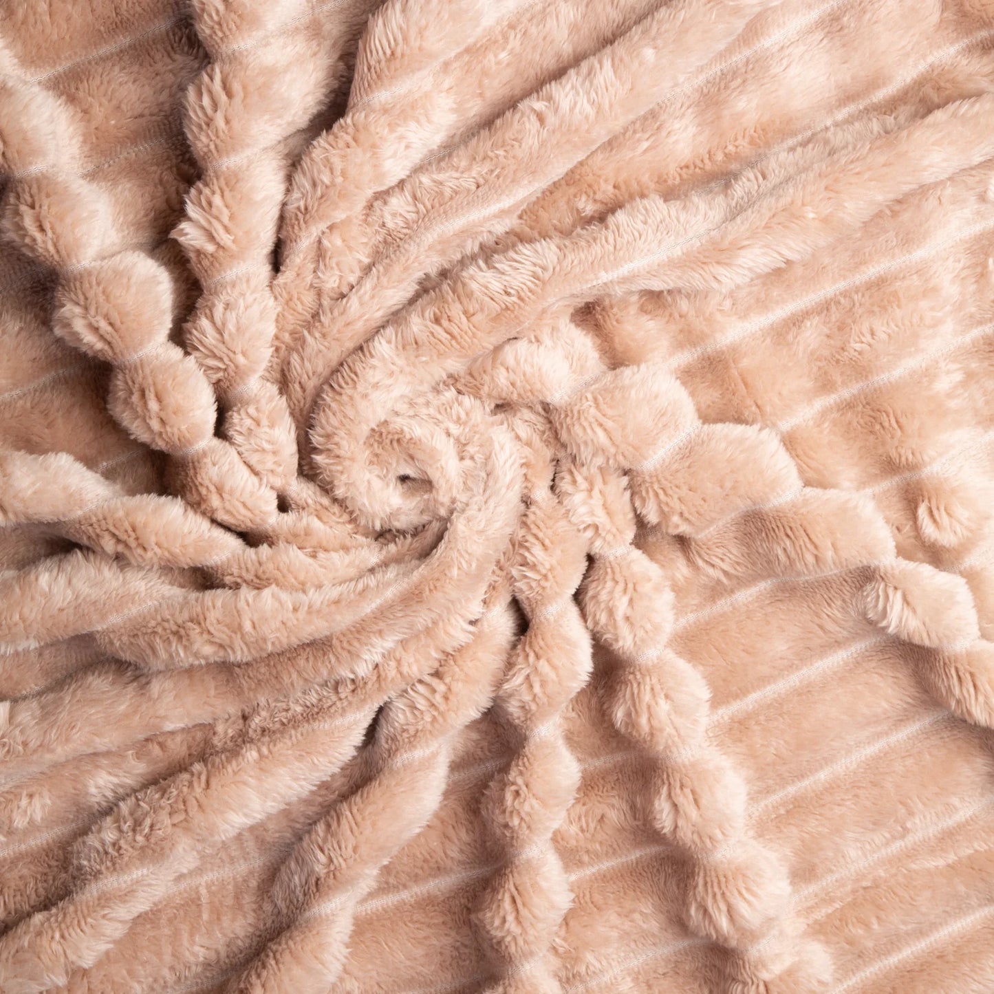 Premium Plush Knitted Blanket  for Sofa & Bed