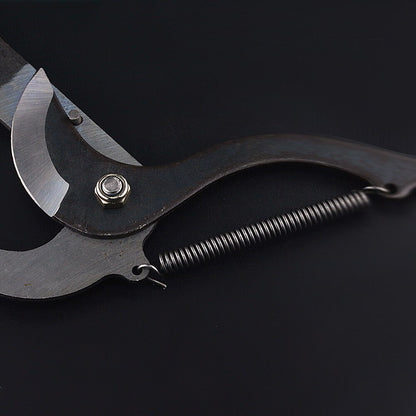 Extension Pruning Shears with Rope Pulley System and High Carbon Steel Blade