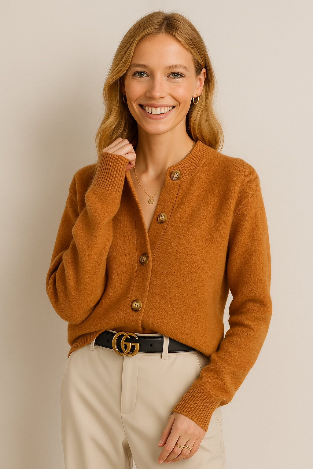 Valenza Cashmere Cardigan