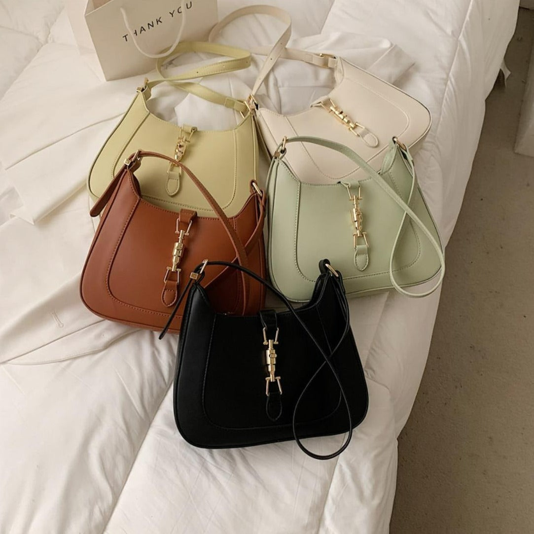 Luna Elegant PU Clutch Handbag