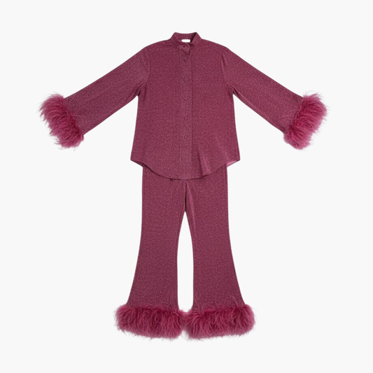 Siena Feather-Trim Lounge Set