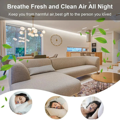 Portable Airflow Device with Micro Blower Technology and 8-Hour Battery, Travel Sleep Support