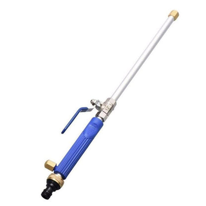 Metal Hose Nozzle with Copper Spray Tip and Rubberized Grip Handle
