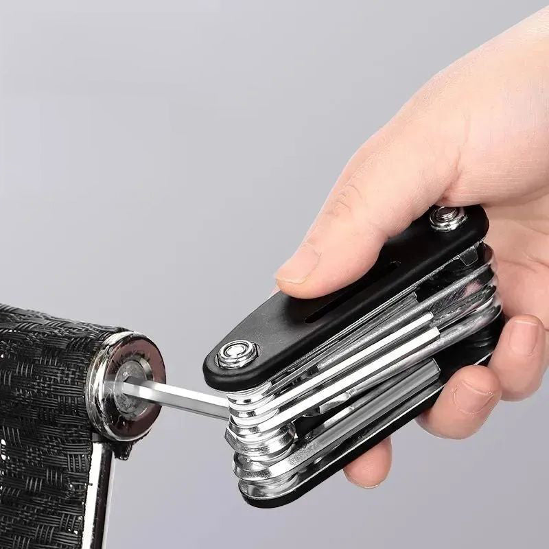 16-in-1 Rotating Socket Wrench with Non-Slip Handle and Universal Compatibility