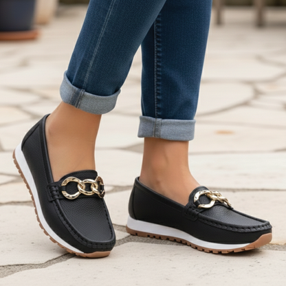 Willow Buckle Vegan Loafers