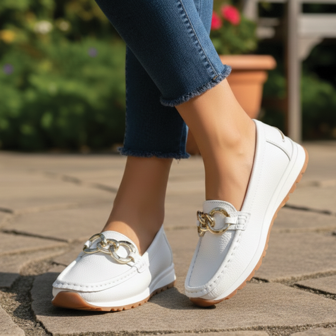 Willow Buckle Vegan Loafers