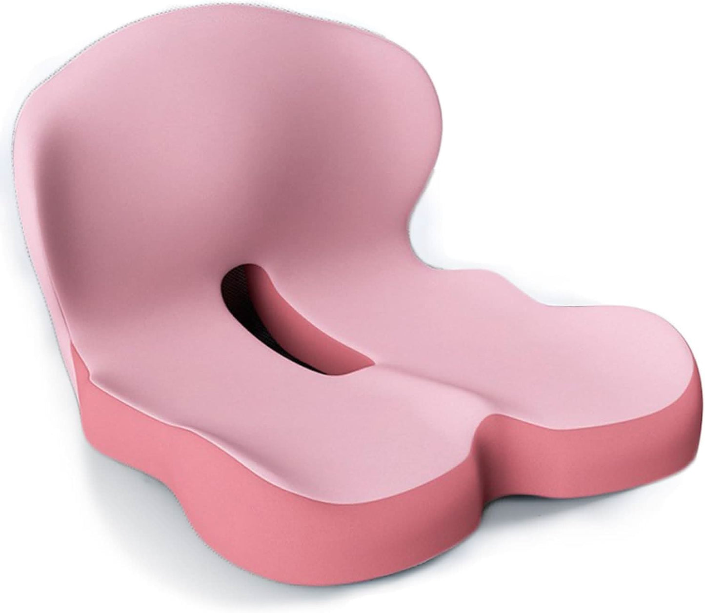 Memory Foam Seat Cushion with Anti Slip Base and Washable Cover