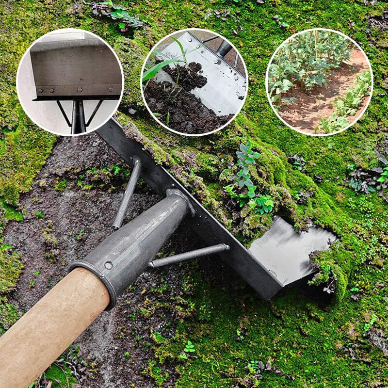 Adjustable Cleaning Shovel with Three-Mode Head and Saw Blade Steel