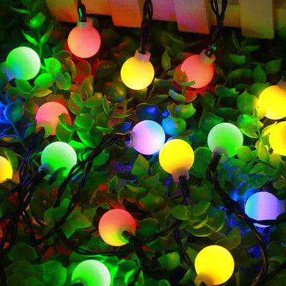 Solar Fairy String Lights with 200 LEDs and Automatic Dusk-to-Dawn Sensor, 20m