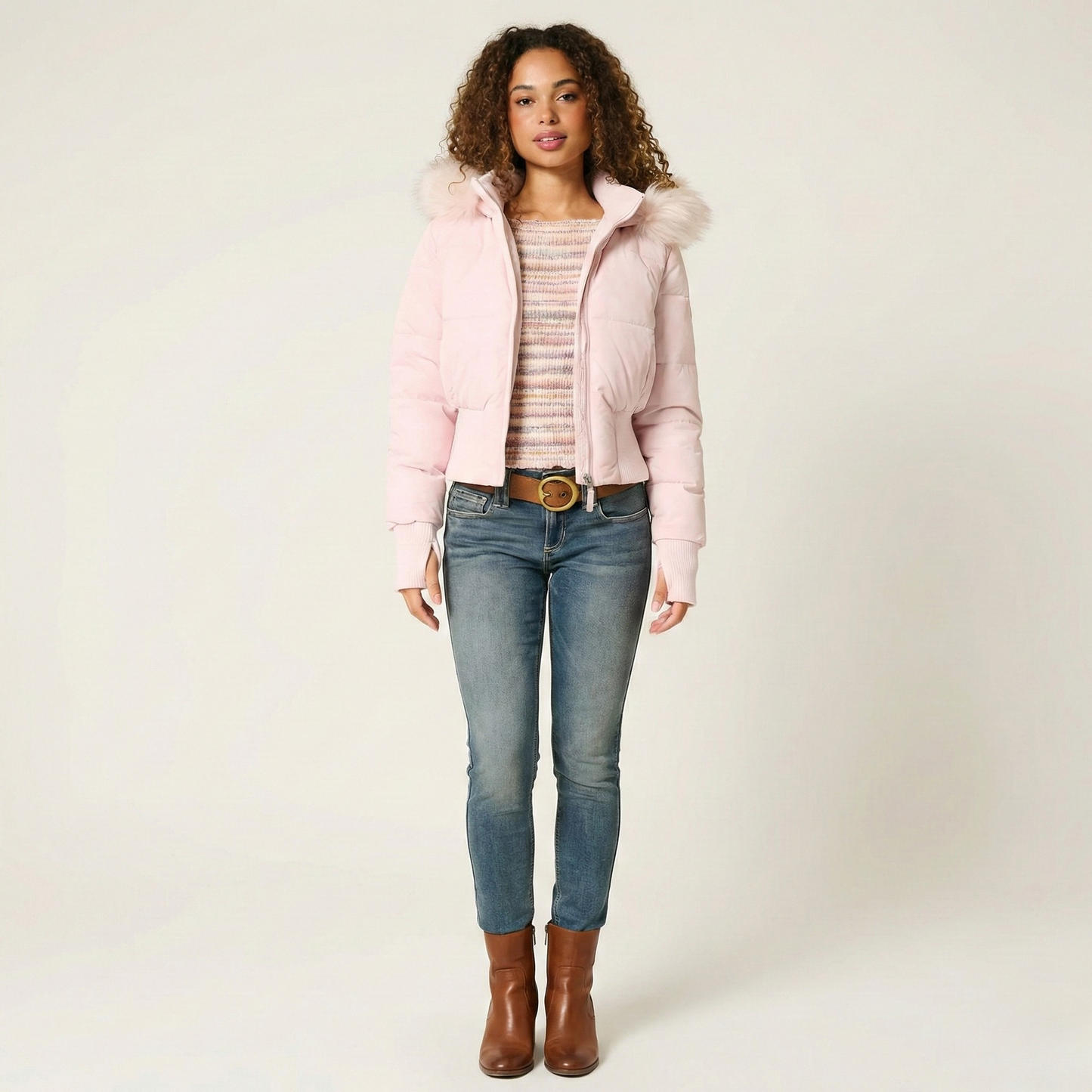 Short Winter Down Jacket