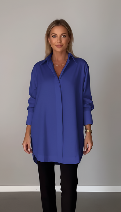 Oversized Women's Cotton Shirt