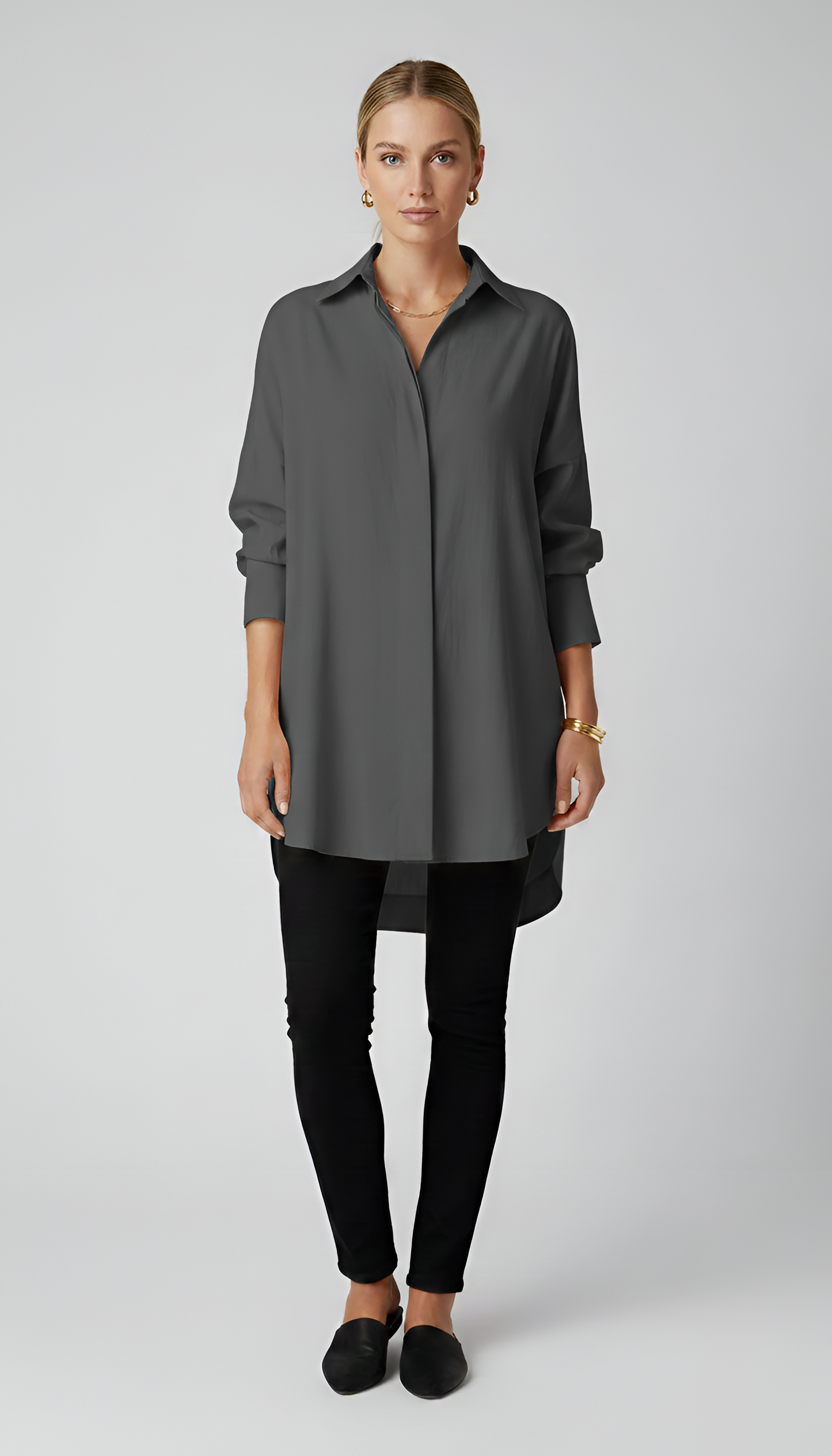 Oversized Women's Cotton Shirt