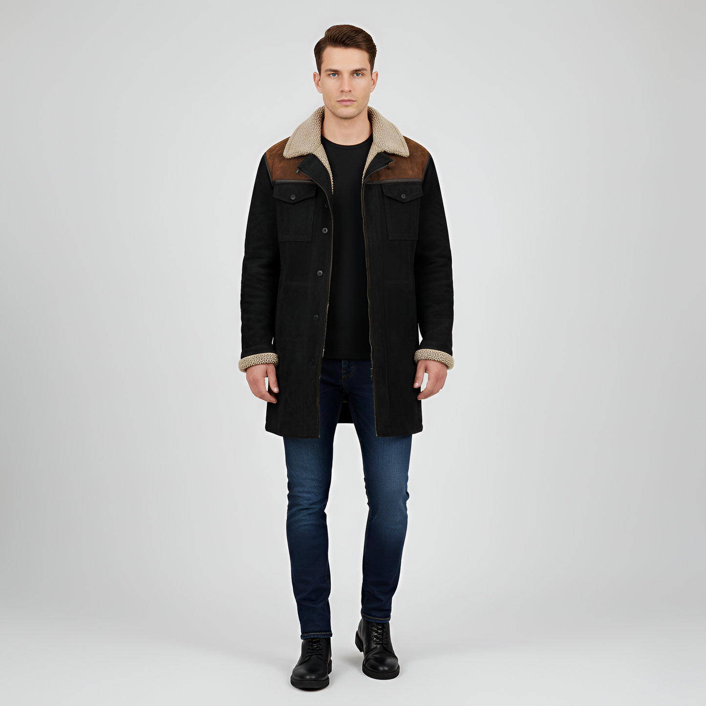 Fleece Lined Men's Jacket