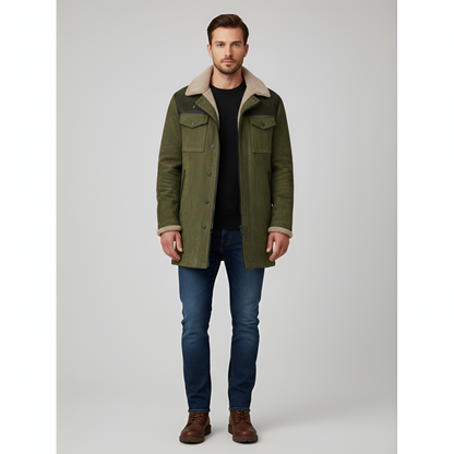 Fleece Lined Men's Jacket