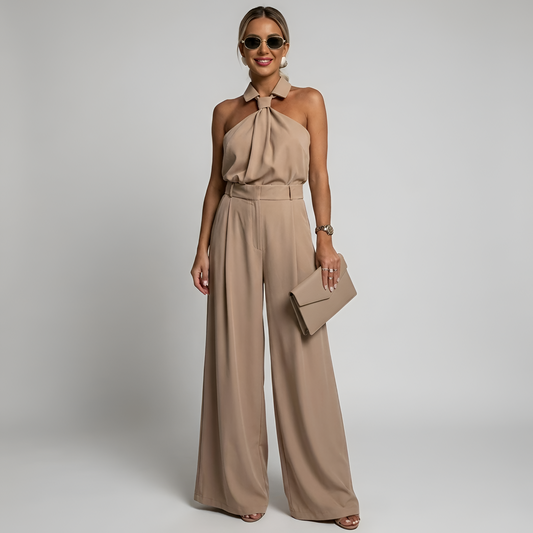 Elegant Wide Leg Jumpsuit