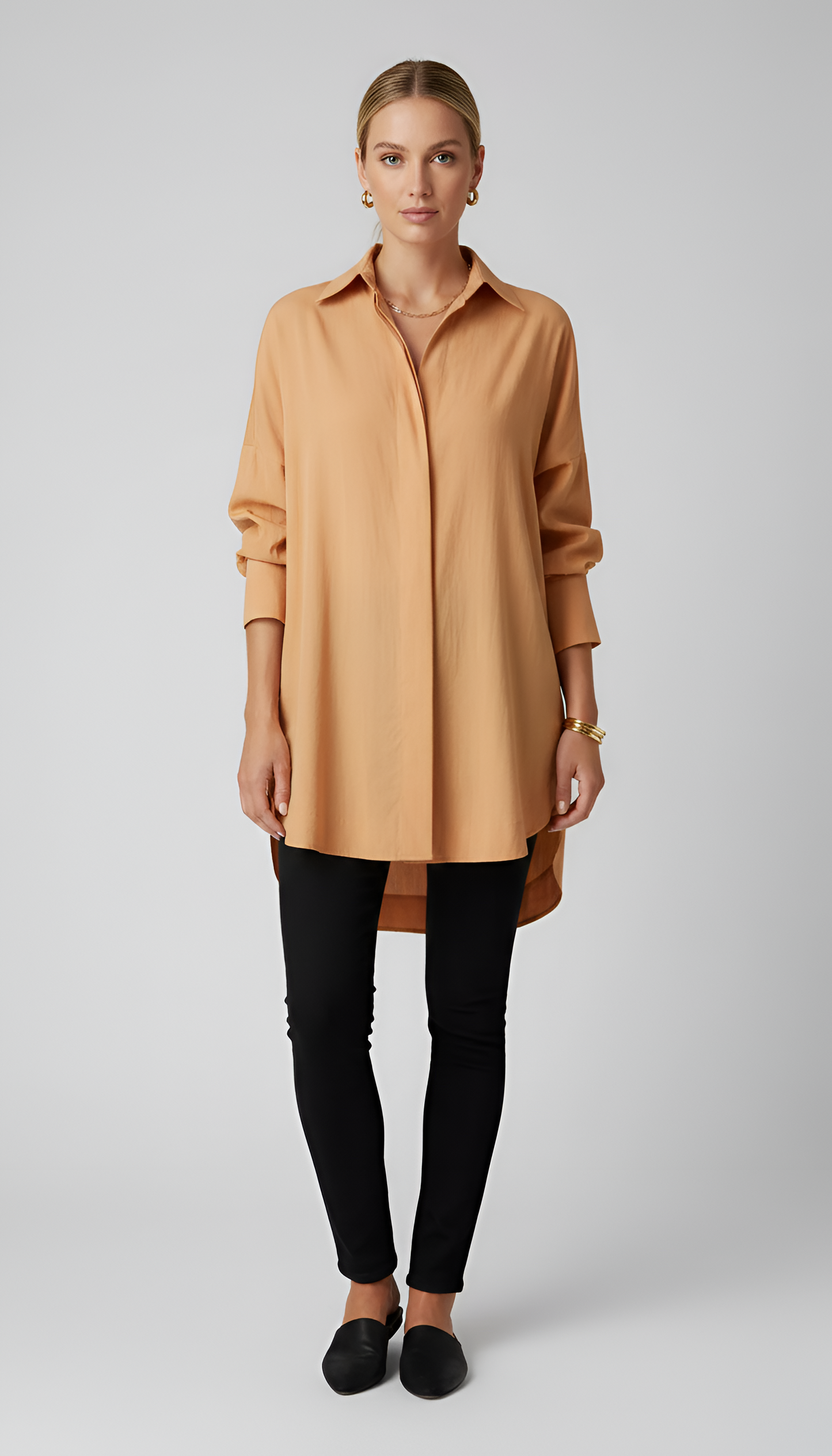 Oversized Women's Cotton Shirt