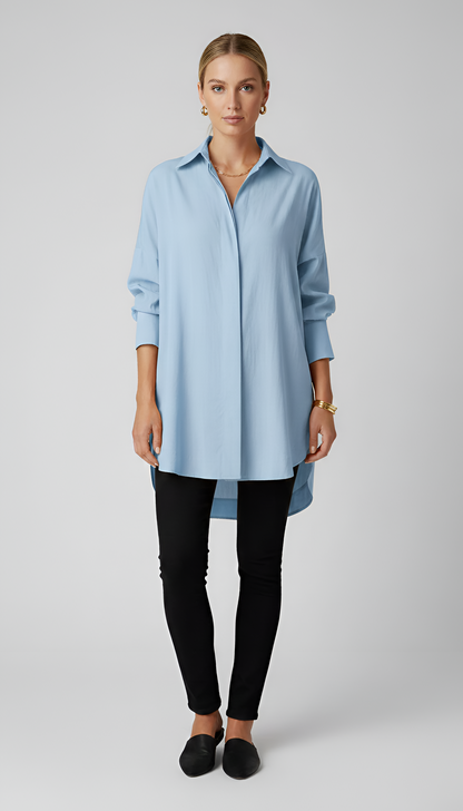 Oversized Women's Cotton Shirt