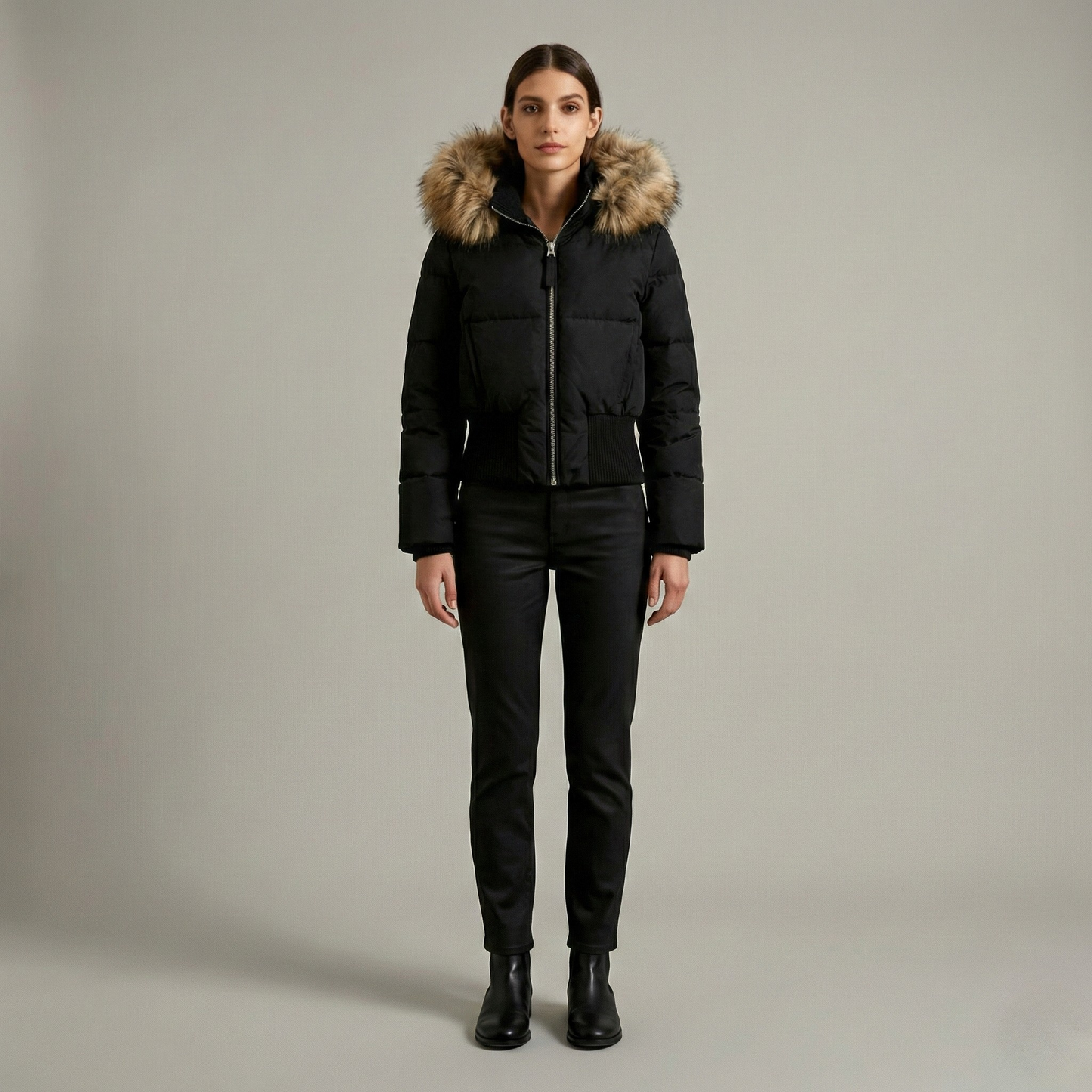 Short Winter Down Jacket
