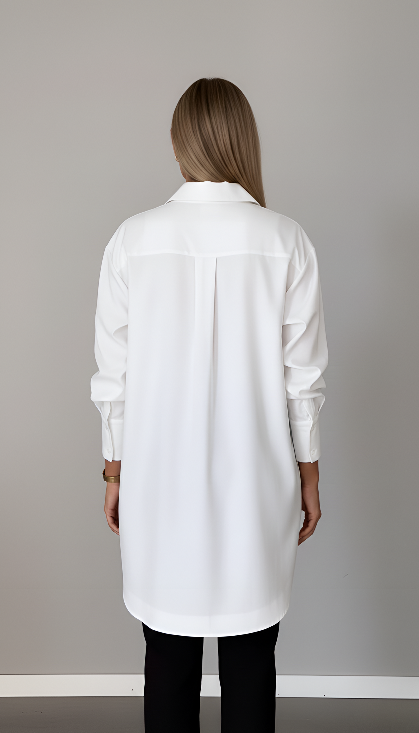 Oversized Women's Cotton Shirt