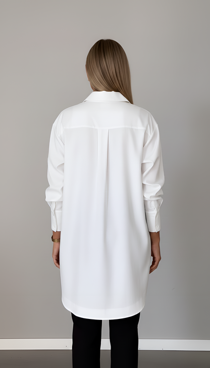 Oversized Women's Cotton Shirt