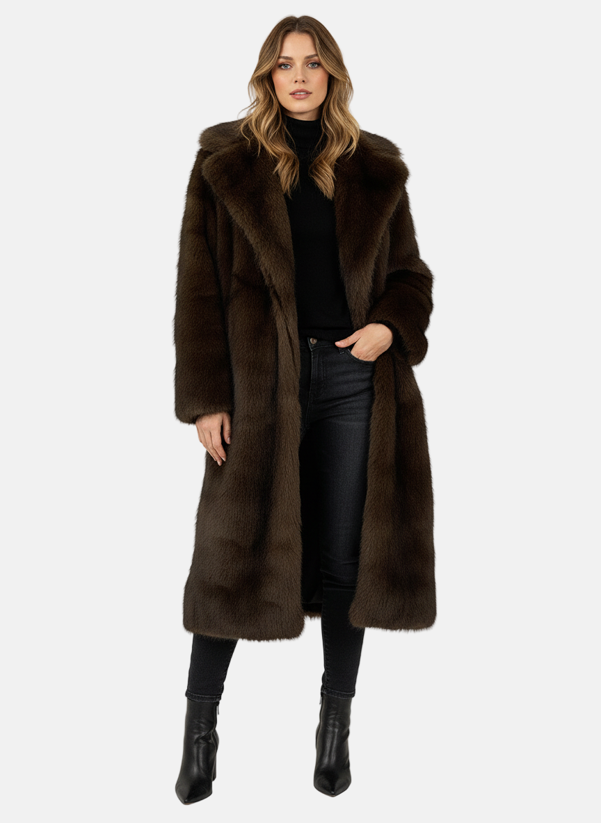 Magnus Faux Fur Coat