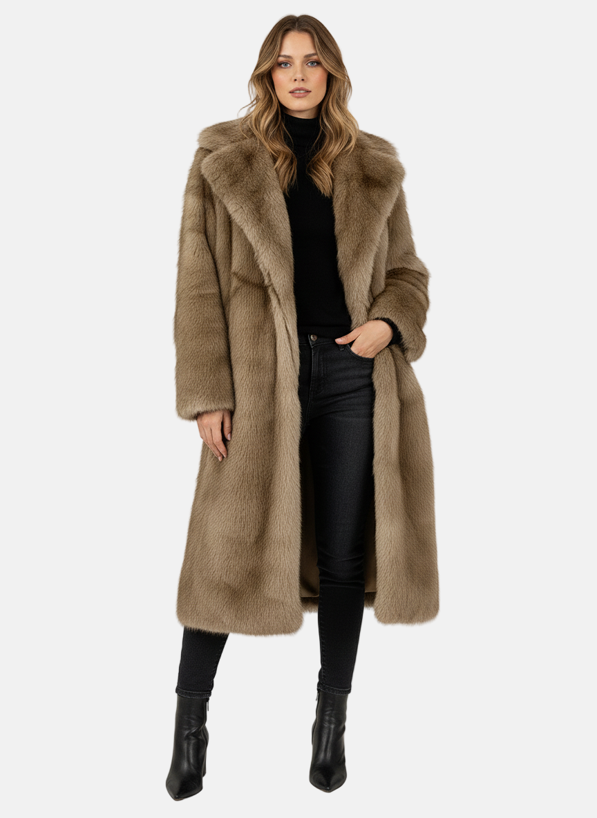 Magnus Faux Fur Coat