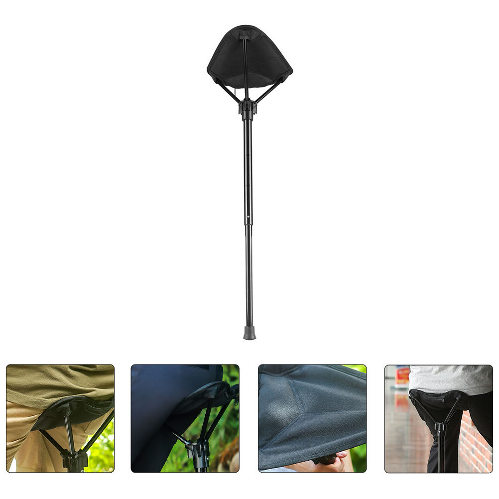Compact Folding Chair with Nylon Seat and Quick Setup for Camping and Hiking