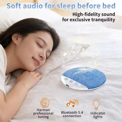 Pillow Speaker with Wireless Connection and 8-Hour Battery, White Noise