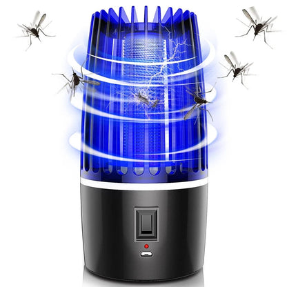 Rechargeable Mosquito Trap with Violet LED Light and Removable Collection Cage
