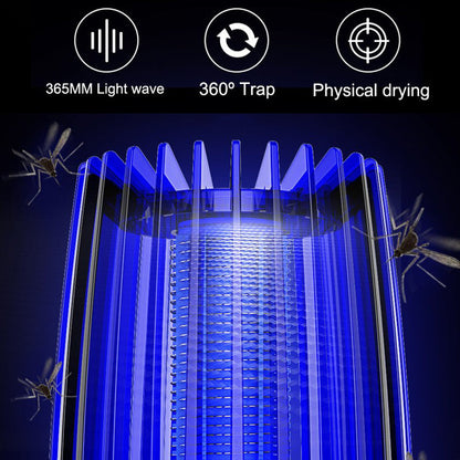 Rechargeable Mosquito Trap with Violet LED Light and Removable Collection Cage