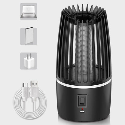 Rechargeable Mosquito Trap with Violet LED Light and Removable Collection Cage
