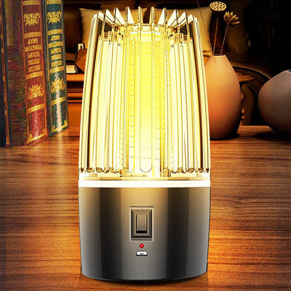 Rechargeable Mosquito Trap with Violet LED Light and Removable Collection Cage