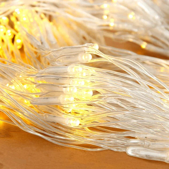 Outdoor Mesh Net Lights with 3 Meter Cord and Weatherproof Construction