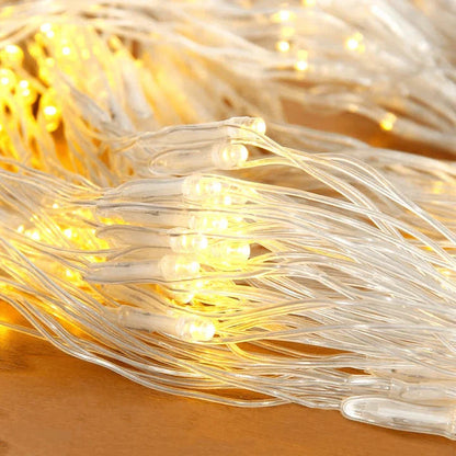 Outdoor Mesh Net Lights with 3 Meter Cord and Weatherproof Construction