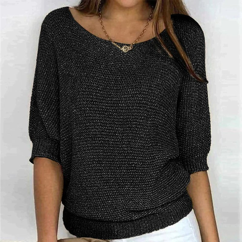 Kinsley Textured Knit Pullover