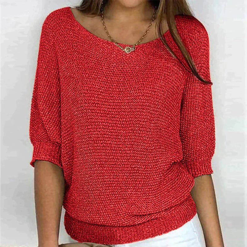 Kinsley Textured Knit Pullover