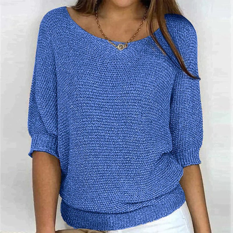 Kinsley Textured Knit Pullover