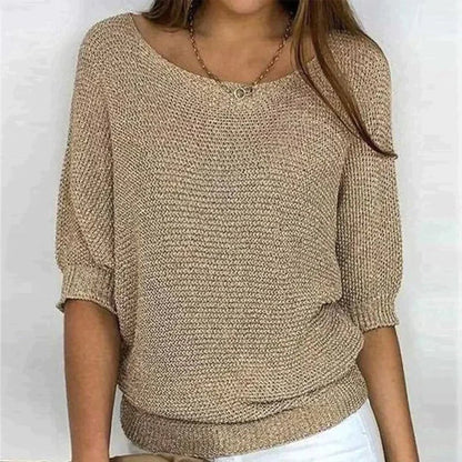 Kinsley Textured Knit Pullover