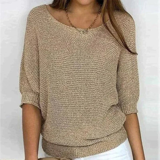 Kinsley Textured Knit Pullover