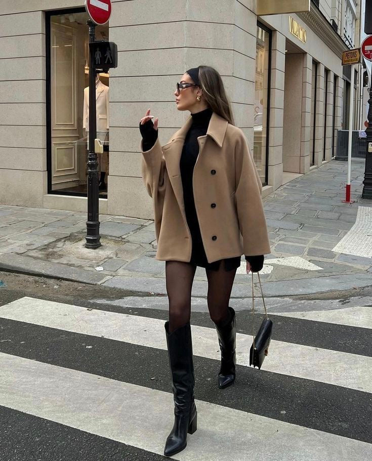 Siena Wool Boxy Coat