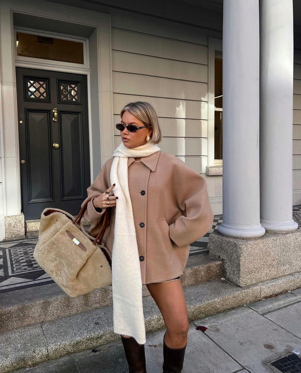 Siena Wool Boxy Coat