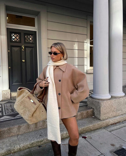 Siena Wool Boxy Coat