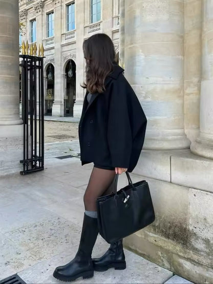 Siena Wool Boxy Coat