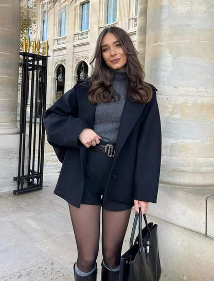 Siena Wool Boxy Coat