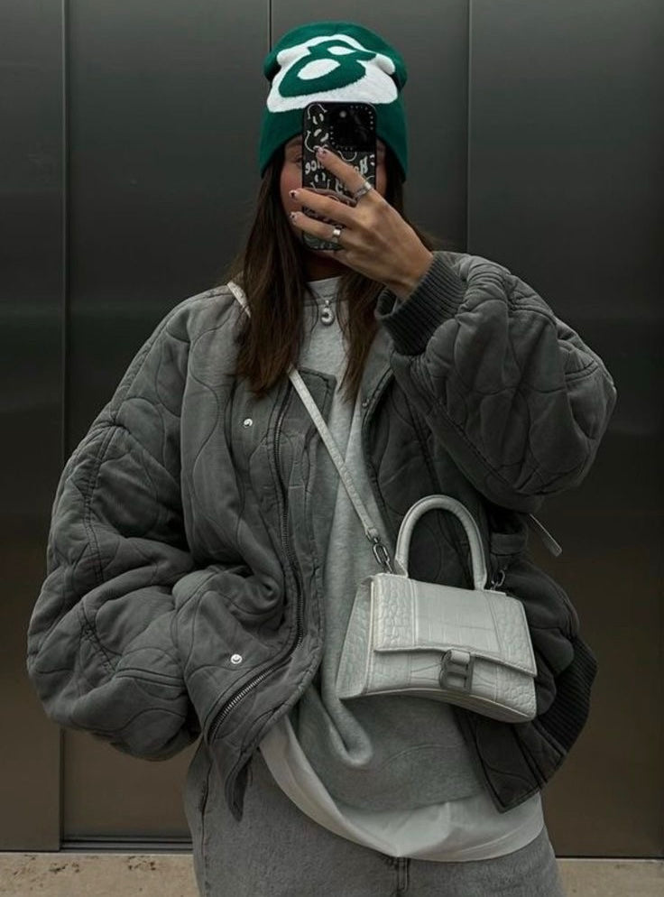 Luna Quilted Bomber Jacket
